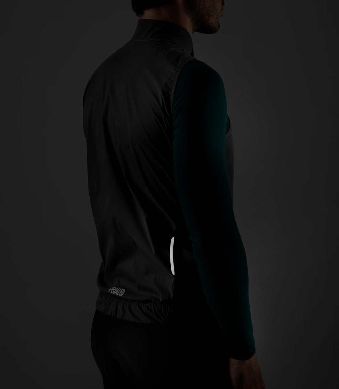 Pedaled Element Waterproof Vest Wasserdichte Weste Grey