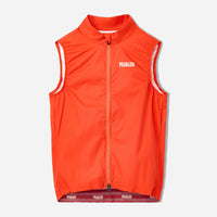 Pedaled Element Waterproof Vest Wasserdichte Weste Orange