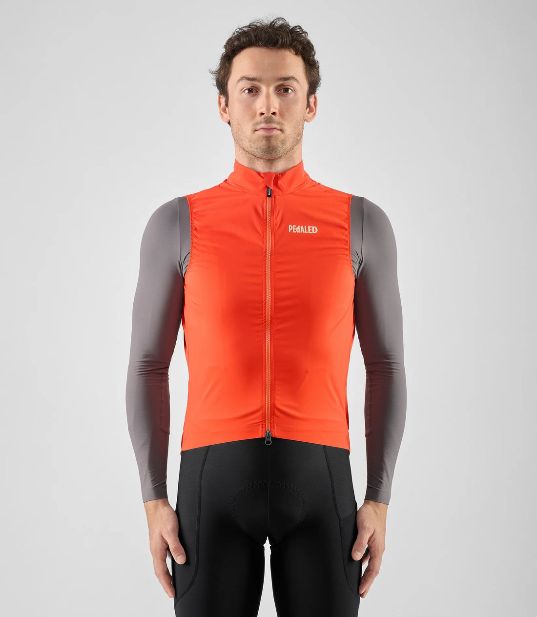 Pedaled Element Waterproof Vest Wasserdichte Weste Orange