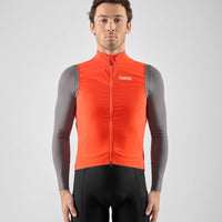 Pedaled Element Waterproof Vest Wasserdichte Weste Orange
