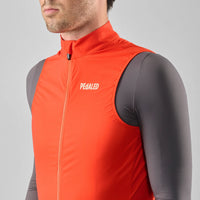 Pedaled Element Waterproof Vest Wasserdichte Weste Orange