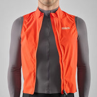 Pedaled Element Waterproof Vest Wasserdichte Weste Orange