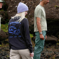 Café du Cycliste Unisex Unisex Maria Cotton T-Shirt Anthracite