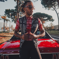 Maglia da ciclismo ultraleggera da uomo Café du Cycliste Angeline nera verde