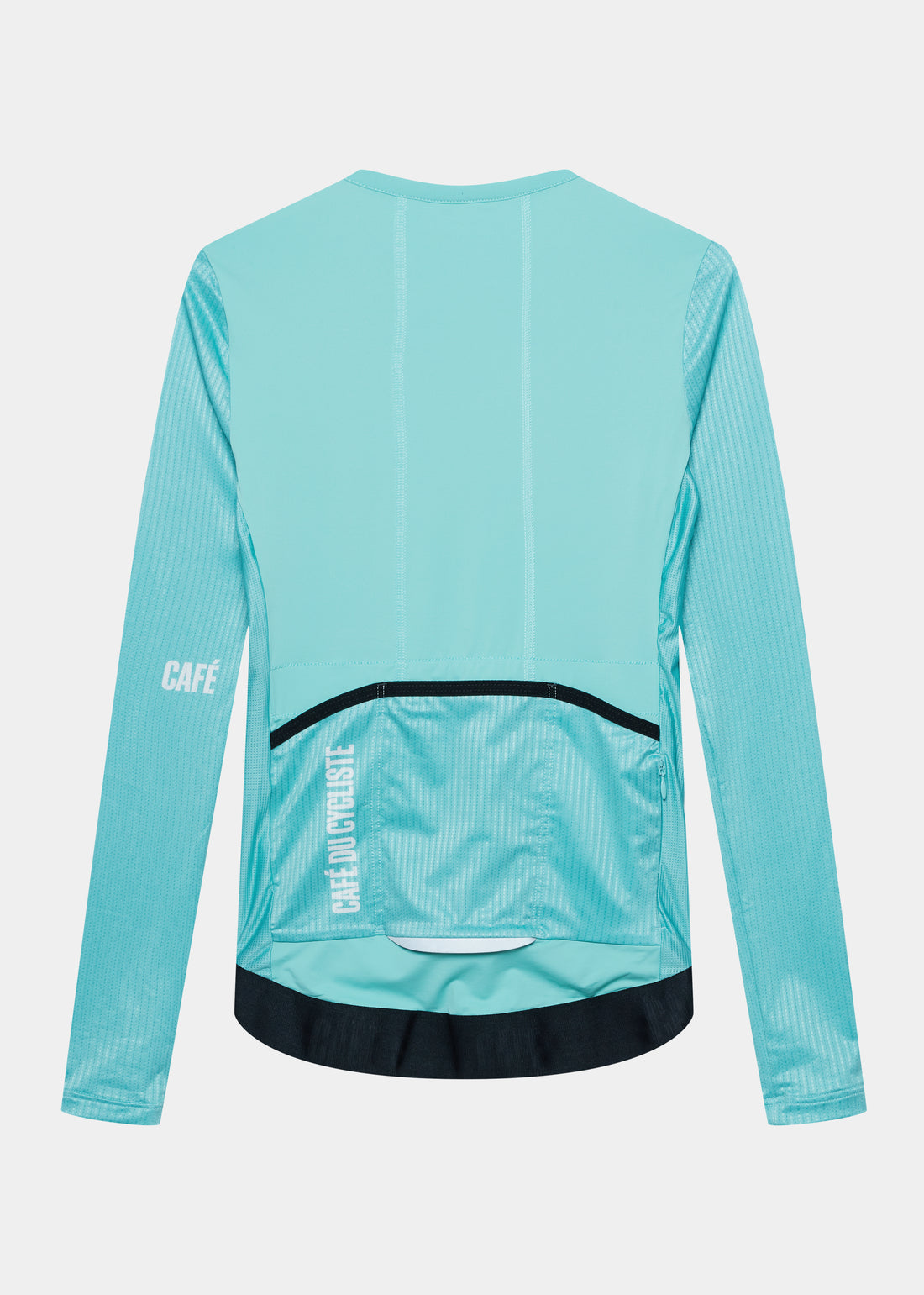 Café du Cycliste Roxane Women's Superlight Long Sleeve Cycling Jersey Radtrikot Riviera Blue