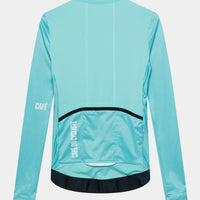 Café du Cycliste Roxane Women's Superlight Long Sleeve Cycling Jersey Radtrikot Riviera Blue