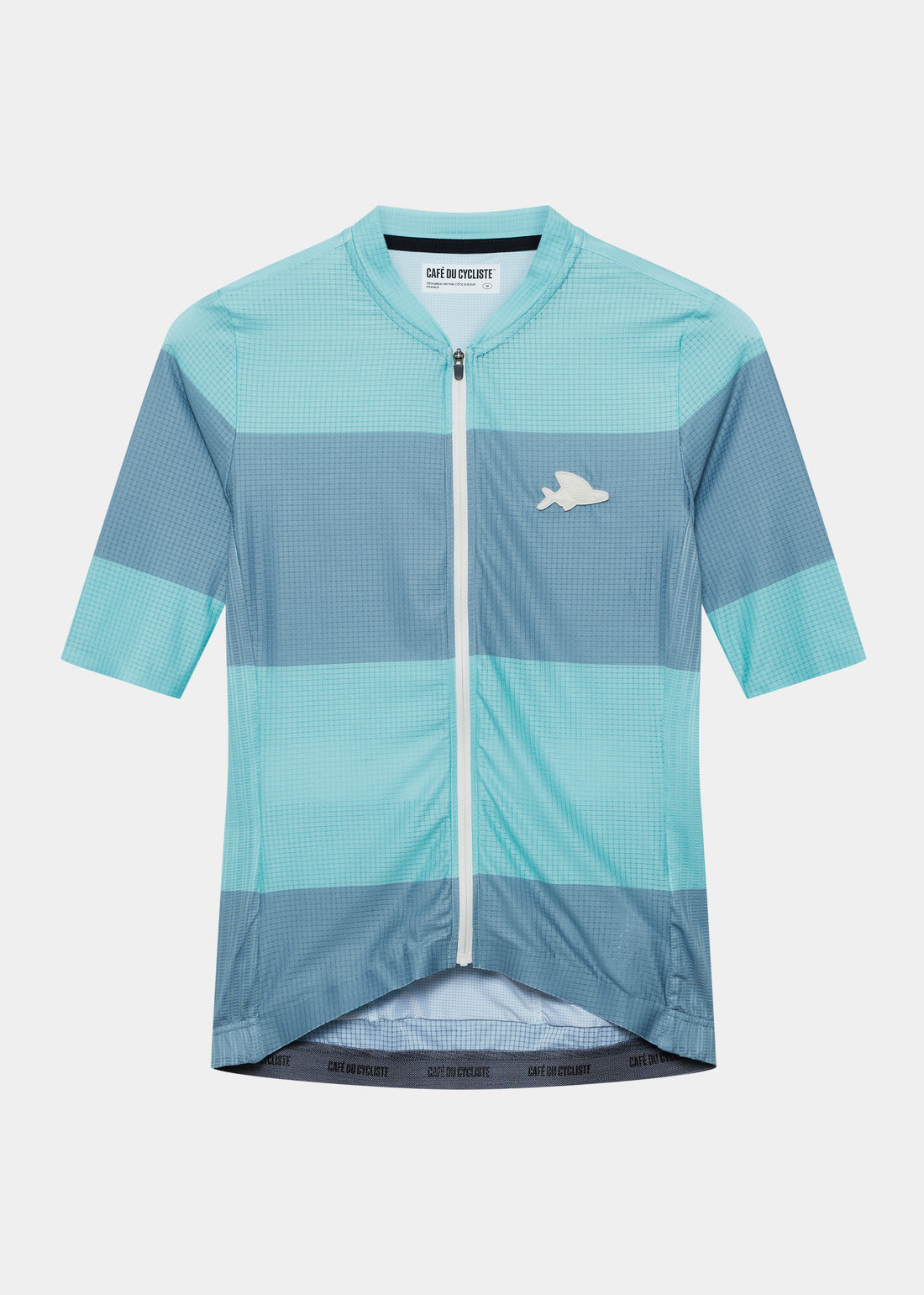 Café du Cycliste Angeline Men's Ultralight Cycling Jersey Radtrikot Riviera Blue Deep Water