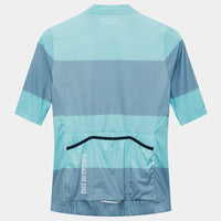 Café du Cycliste Angeline Men's Ultralight Cycling Jersey Radtrikot Riviera Blue Deep Water