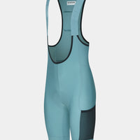 Café du Cycliste Eva Men's Cargo Bib Shorts Radhose Deep Water
