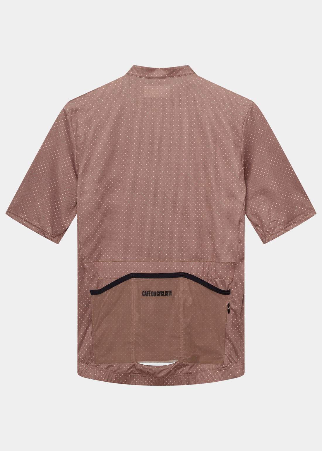 Café du Cycliste Fleurette V2 Men's Lightweight Cycling Jersey Radtrikot Oyster Grey