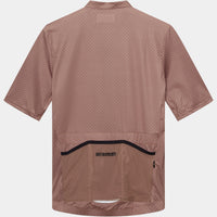 Café du Cycliste Fleurette V2 Men's Lightweight Cycling Jersey Radtrikot Oyster Grey