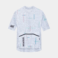 Café du Cycliste Angeline Womens's Ultralight Cycling Jersey Radtrikot Hidden Word Plush