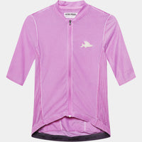 Café du Cycliste Angeline Women's Ultralight Cycling Jersey Radtrikot Cold Dye Ultra Violet