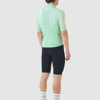 Café du Cycliste Men's Superlight Jersey Laurette Radtrikot Cold Dye Jadeite