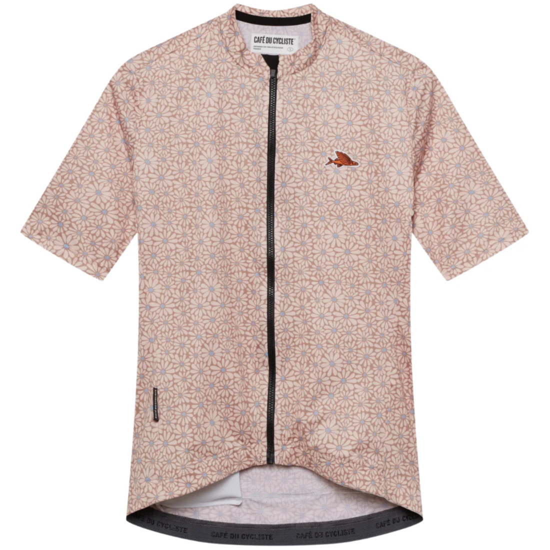 Café du Cycliste Fleurette V2 Women's Lightweight Cycling Jersey Radtrikot Raisy Rosa