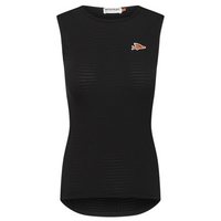 Café du Cycliste Coline Women's Three Season Base Layer Radunterhemd ärmellos Black