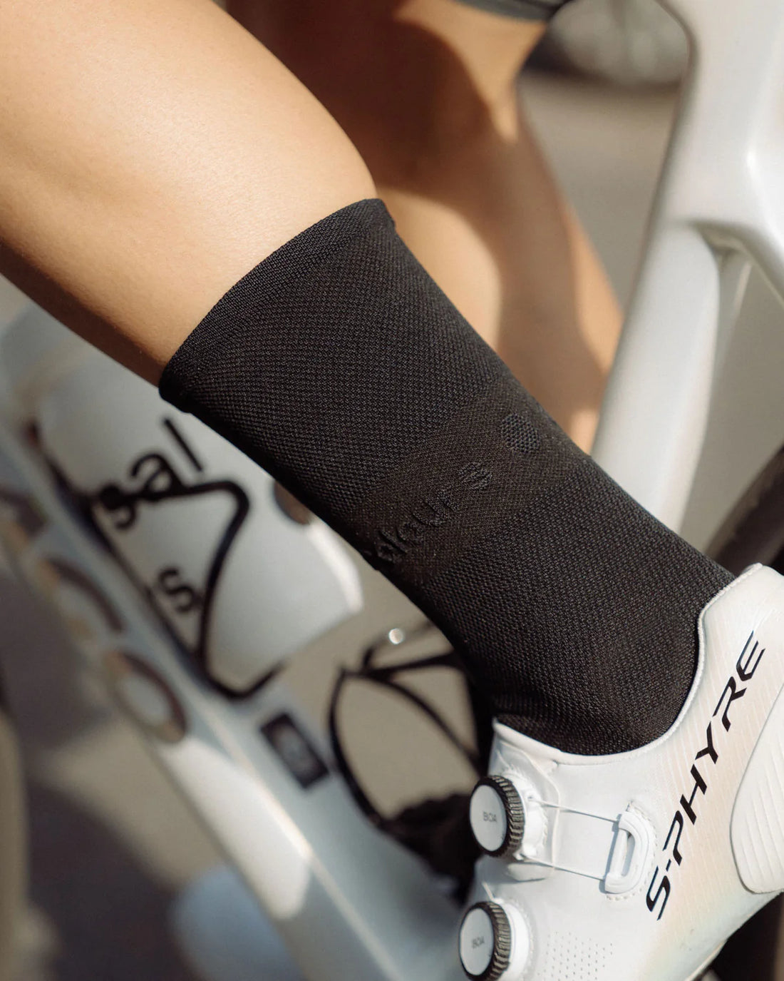 Universal Colours Lightweight Summer Socks Radsocken Black