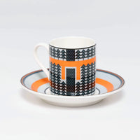 Handmade Cyclist La Trouée d'Arenberg Espressotasse & Untertasse