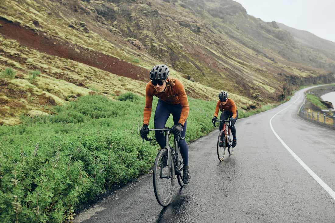 Café du Cycliste Marie Men's Winter Cycling Tights Winter-Radhose Navy