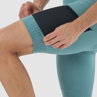 Café du Cycliste Eva Men's Cargo Bib Shorts Radhose Deep Water