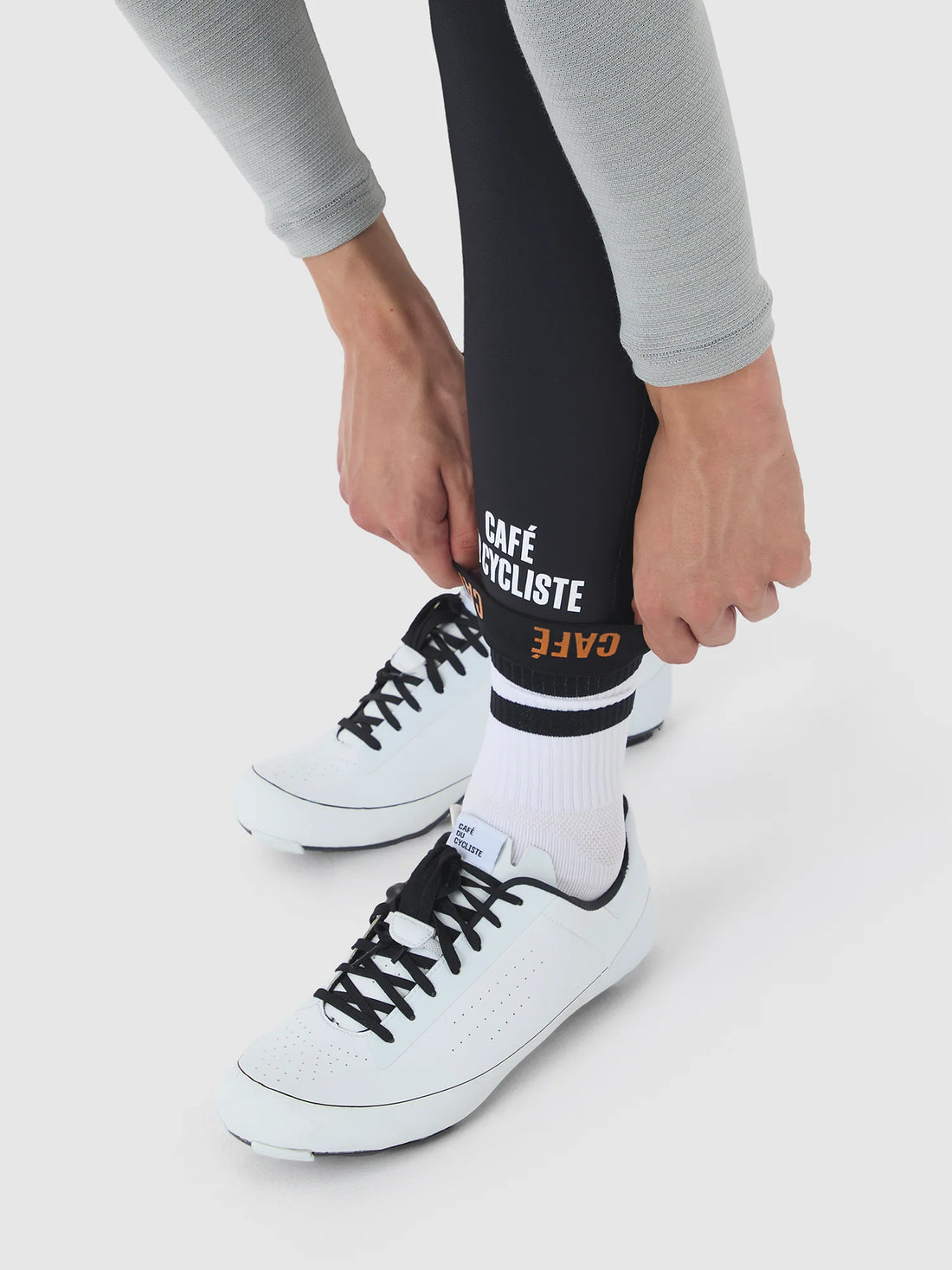 Café du Cycliste Elise Men's Deep Winter Cycling Tights Winter-Radhose Black