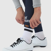 Café du Cycliste Marie Men's Winter Cycling Tights Winter-Radhose Navy