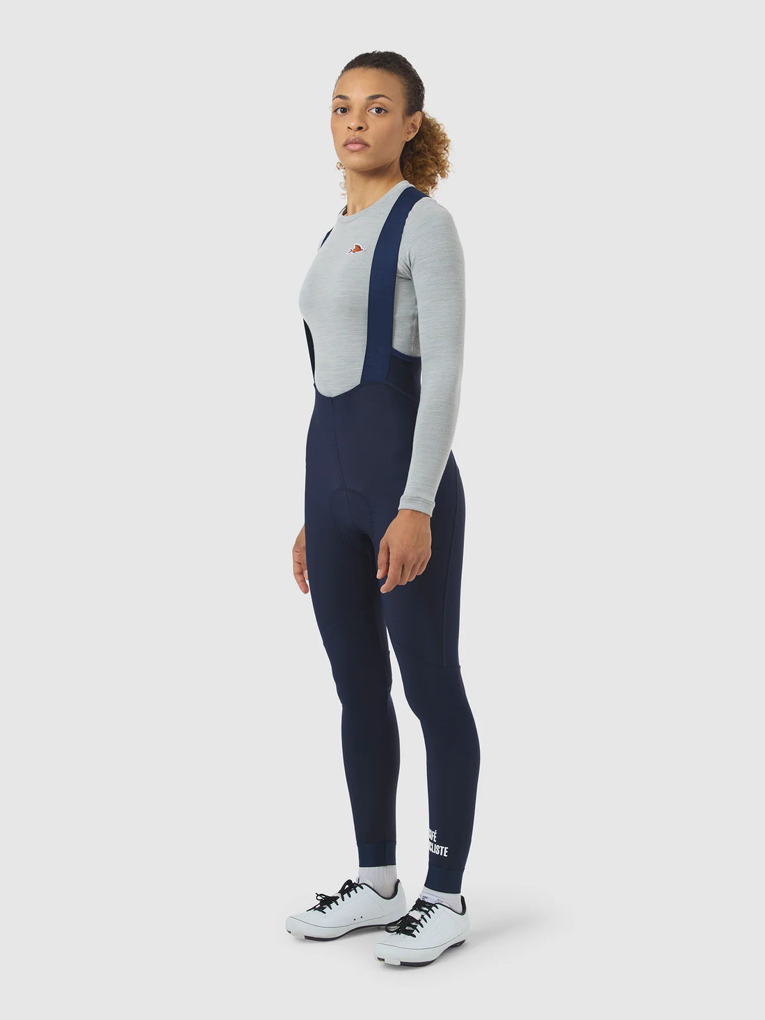 Café du Cycliste Marie Women's Winter Cycling Tights Winter-Radhose Navy