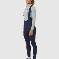 Café du Cycliste Marie Women's Winter Cycling Tights Winter-Radhose Navy