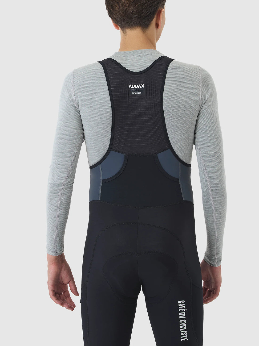 Café du Cycliste Rosie Cargo Men's Brushed Tights Thermo Radhose Black