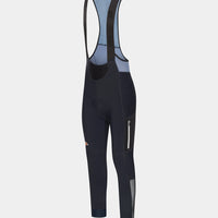 Café du Cycliste Rosie Cargo Men's Brushed Tights Thermo Radhose Navy