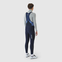 Café du Cycliste Rosie Cargo Men's Brushed Tights Thermo Radhose Navy