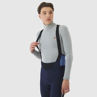 Café du Cycliste Rosie Cargo Men's Brushed Tights Thermo Radhose Navy