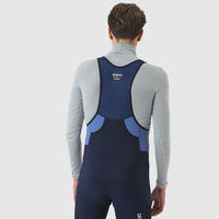 Café du Cycliste Rosie Cargo Men's Brushed Tights Thermo Radhose Navy