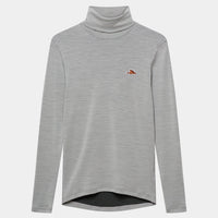 Café du Cycliste Carmen Men's Merino Base Layer Radunterhemd langarm Mountain Fog