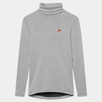 Café du Cycliste Carmen Women's Merino Base Layer Radunterhemd langarm Mountain Fog