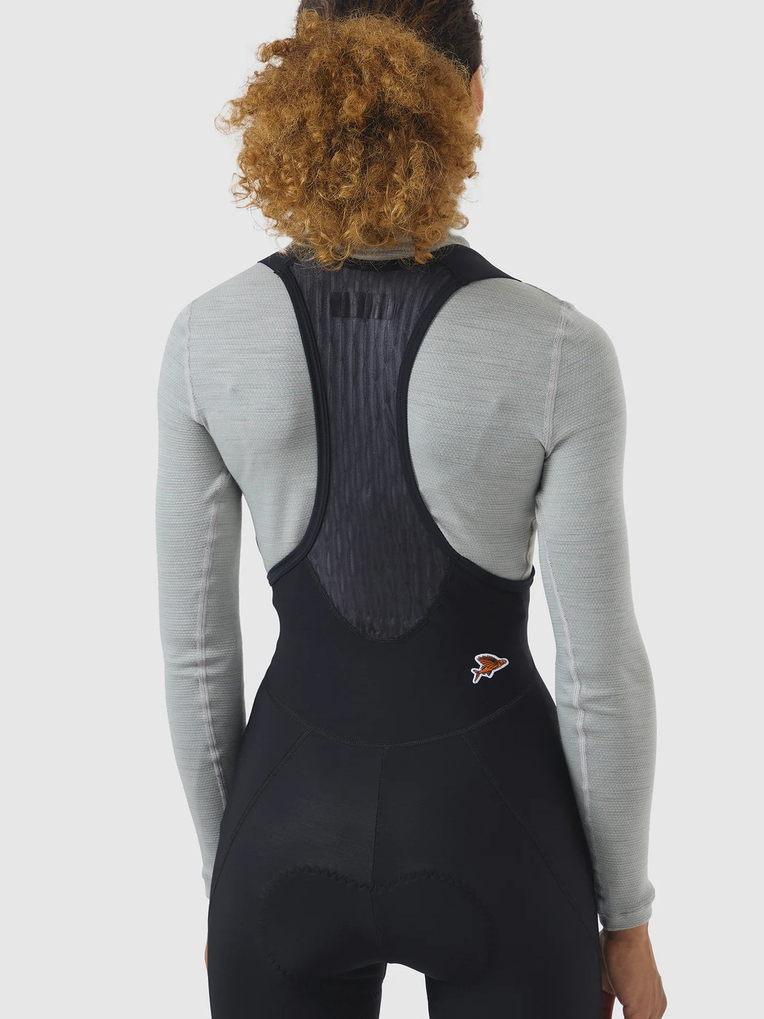 Café du Cycliste Carmen Women's Merino Base Layer Radunterhemd langarm Mountain Fog