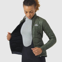 Café du Cycliste Carmen Women's Merino Base Layer Radunterhemd langarm Mountain Fog