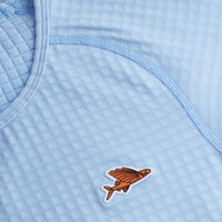 Café du Cycliste Coline Men's Three Season Base Layer Radunterhemd langarm Ice Blue
