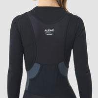 Café du Cycliste Coline Women's Three Season Base Layer Radunterhemd langarm Black