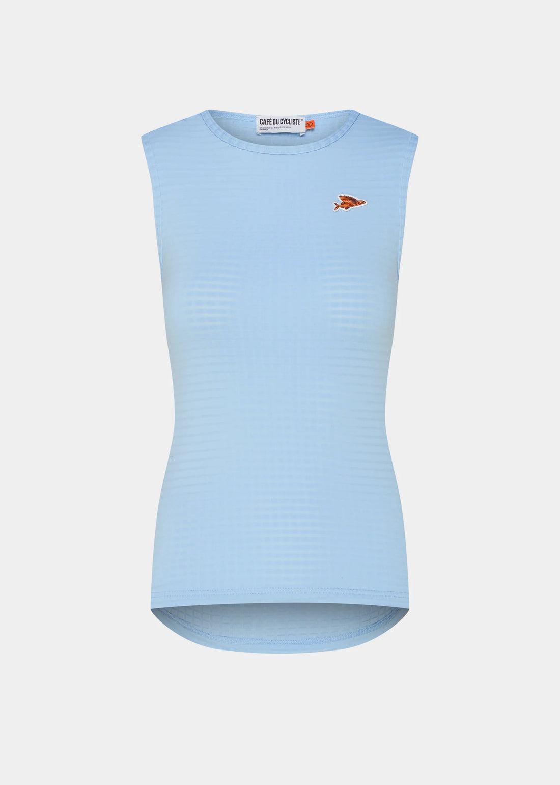 Café du Cycliste Coline Women's Three Season Base Layer Radunterhemd ärmellos Ice Blue