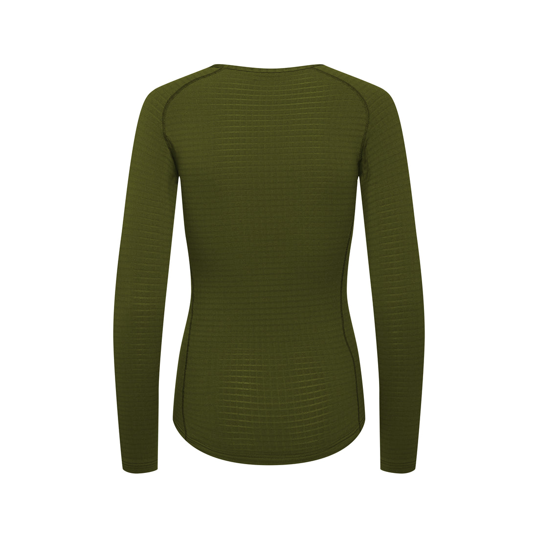 Café du Cycliste Coline Women's Three Season Base Layer Radunterhemd langarm Leaf Green