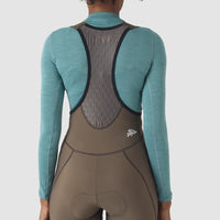 Café du Cycliste Judith Women's Merino Base Layer Radunterhemd langarm Deep Water