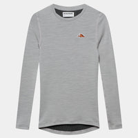 Café du Cycliste Judith Women's Merino Base Layer Radunterhemd langarm Mountain Fog