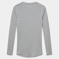 Café du Cycliste Judith Women's Merino Base Layer Radunterhemd langarm Mountain Fog