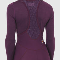 Café du Cycliste Judith Women's Merino Base Layer Radunterhemd langarm Quetsche