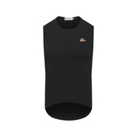 Café du Cycliste Coline Men's Three Season Base Layer Radunterhemd ärmellos Black