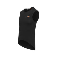 Café du Cycliste Coline Men's Three Season Base Layer Radunterhemd ärmellos Black