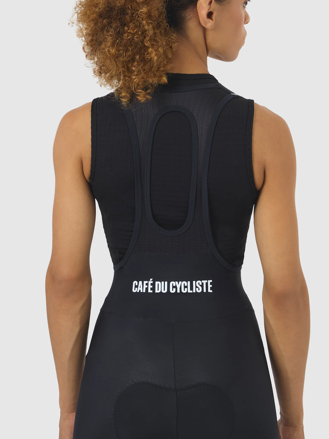 Café du Cycliste Coline Women's Three Season Base Layer Radunterhemd ärmellos Black