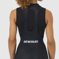 Café du Cycliste Coline Women's Three Season Base Layer Radunterhemd ärmellos Black