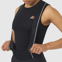 Café du Cycliste Coline Women's Three Season Base Layer Radunterhemd ärmellos Black